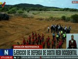 REDI Occidental ejecuta ejercicios de Defensa de Costa en fusión cívico-militar-policial