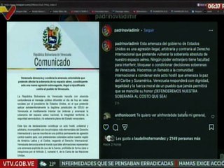 G/J Padrino López repudia la agresión ilegal de EE.UU. contra el espacio aéreo de Venezuela