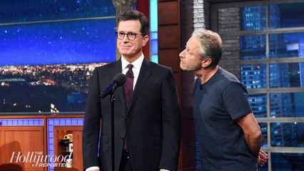 Stephen Colbert, Jon Stewart Respond to Trump's Request for "Equal Time" | THR News