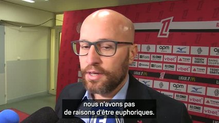 Monaco - Thiago Scuro : "Nous n’avons pas de raisons d'être euphoriques"