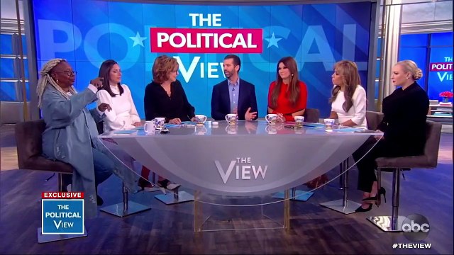 'The View' Melts Down During Donald Trump Jr., Kimberly Guilfoyle Visit | THR News