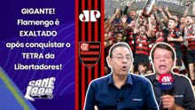 "O FUTEBOL VENCEU!!! O FLAMENGO É O 1º TETRA CAMPEÃO DA LIBERTADORES NO BRASIL, E O PALMEIRAS..."