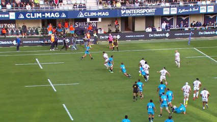 TOP 14 - Essai de Salesi RAYASI 2 (UBB) - Montpellier Hérault Rugby - Union Bordeaux-Bègles