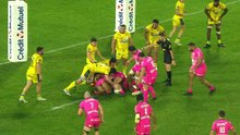 TOP 14 - Essai de Léo BARRE (SFP) - ASM Clermont - Stade Français Paris