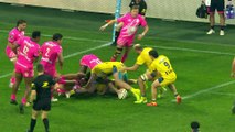 TOP 14 - Essai de Tevita RATUVA (ASM) - ASM Clermont - Stade Français Paris