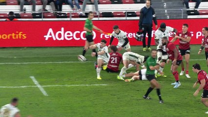 TOP 14 - Essai de Vaea FIFITA (USM) - RC Toulon - US Montauban