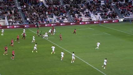 TOP 14 - Essai de Setariki TUICUVU (RCT) - RC Toulon - US Montauban