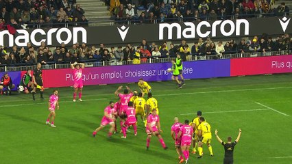 TOP 14 - Essai de Juan Martin SCELZO (SFP) - ASM Clermont - Stade Français Paris
