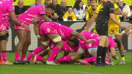 TOP 14 - Essai de Baptiste JAUNEAU (ASM) - ASM Clermont - Stade Français Paris