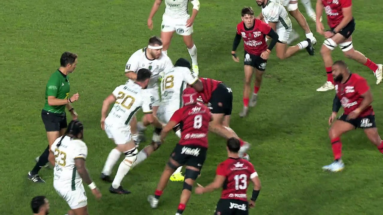 TOP 14 - Essai de Mathis FERTE 2 (RCT) - RC Toulon - US Montauban