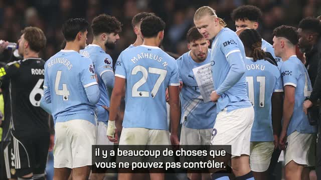 Man. City - Guardiola : "Tant que c'est possible, il faut essayer jusqu'à la fin"