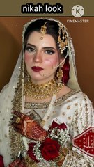 Stylish bridal makeup looks with jewellery and hairstyling