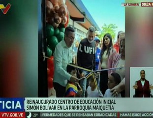 La Guaira | Gobierno Bolivariano reinaugura el C.E.I. Simón Bolívar en la parroquia Maiquetía