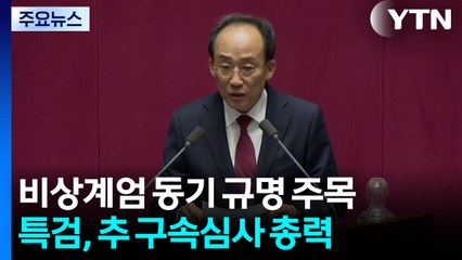 비상계엄 동기 규명 주목...모레 추경호 구속 심사 / YTN