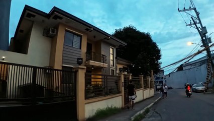 First Street corner Alley 1 Street in Antipolo City in Rizal in the Philippines