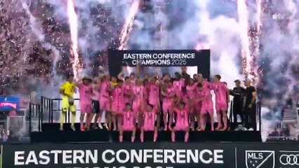 Inter Miami goleó 5 a 1 a New York City y jugará su primera final por el título de la MLS