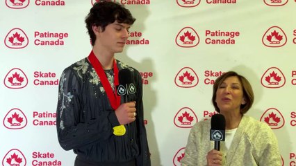 2025-2026 Skate Canada Challenge - Junior Men Champion Interview