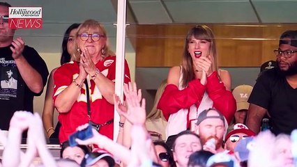 Travis Kelce Speaks Out on NFL Coverage of Taylor Swift at His Games | THR News Video
