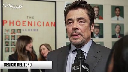 Benicio del Toro on Wes Anderson Writing His 'Phoenician Scheme' Role: "It's a Gift" | THR Video