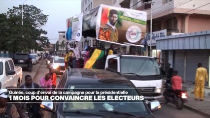 Guinée, les 9 candidats ont un mois pour convaincre en vue de la présidentielle