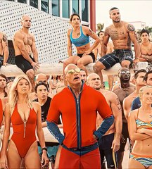 The Rock VS Zac Efron Competition _ Baywatch _ Fragment - slxughter (slowed) #edit #shorts