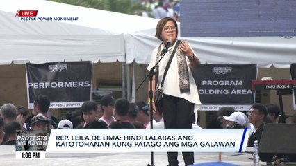 Rep. De Lima sa ICI - Bakit hindi pa kayo nagla-livestream? | GMA Integrated News