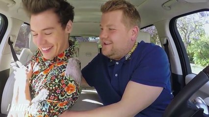 Harry Styles Joins James Corden for "Carpool Karaoke" | THR News
