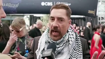 'Monsters' Star Javier Bardem Voices His Support to End Genocide in Gaza | Emmys 2025
