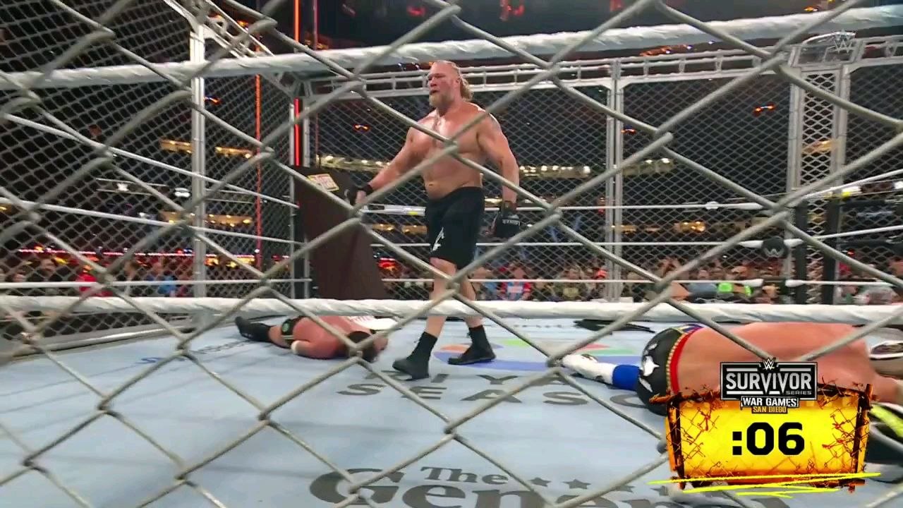 Roman Reigns entrance WWE Survivor Series 2025 WarGames 11/29/25