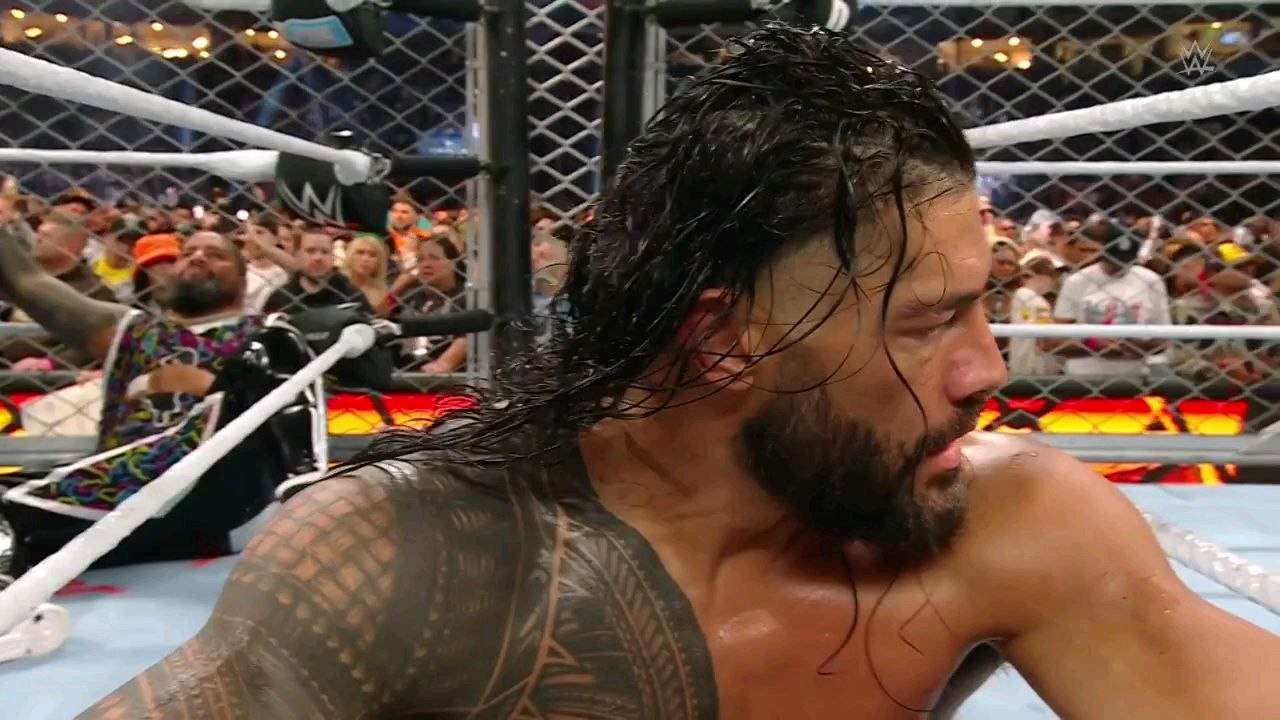 Roman Reigns vs Cody Rhodes face to face WWE Survivor Series 2025 WarGames 11/29/25