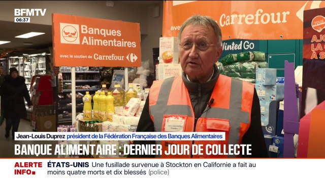 Dernier jour de la collecte nationale des Banques Alimentaires dans les magasins partenaires