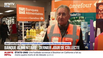 Dernier jour de la collecte nationale des Banques Alimentaires dans les magasins partenaires