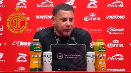 Turco Mohamed no se preocupa por el próximo rival de Toluca "Para ser campeones hay que ganarle a todos"