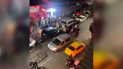 Şişli’de düğün salonundaki laf atma kavgası sokağa taştı; polis müdahale etti