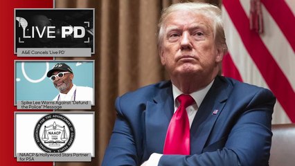 A&E Cancels 'Live PD,' Spike Lee Warns Against 'Defund the Police' Message & NAACP and Stars Partner for PSA | THR News