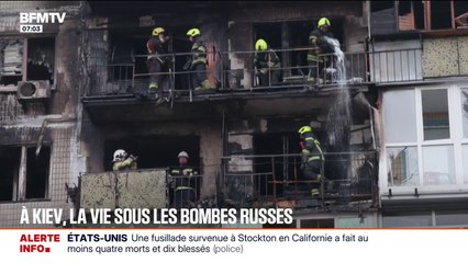 Guerre en Ukraine: une nouvelle nuit marquée par des tirs de drones russes à Kiev