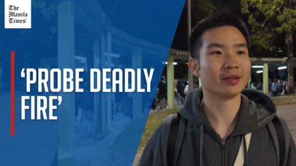 Hong Kong student arrested after petitioning for independent probe into deadly fire