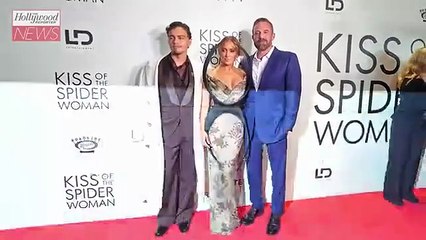 Ben Affleck and Jennifer Lopez Reunite at the 'Kiss of the Spider Woman' Premiere | THR News Video