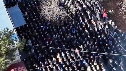 Kıbrıs Gazisi Karabey Eroğlu, son yolculuğuna uğurlandı