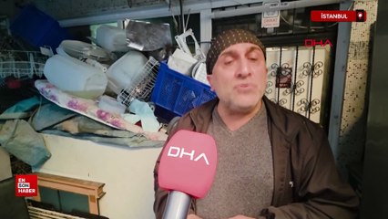 İstanbul'da iş yeri mühürlenen esnaf ile zabıtalar arasında gerginlik yaşandı