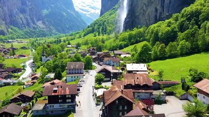 LAUTERBRUNNEN - SWITZERLAND Places - Drone