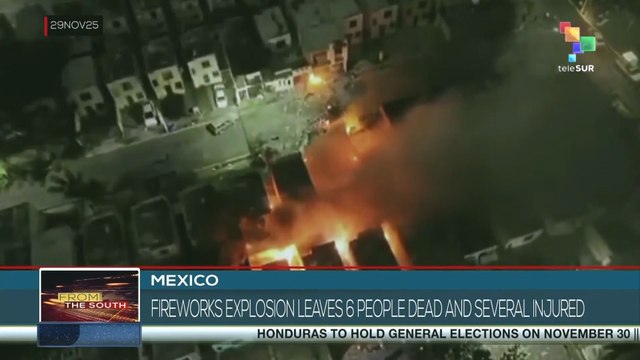 Mexico: Fireworks explosion leaves 6 people dead and several injured