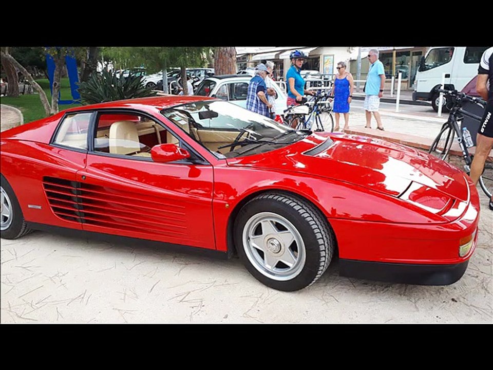 Exposition de voitures à Juan Les Pins Septembre 2018