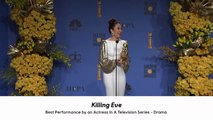 Sandra Oh Wins Best Actress in a Television Drama For 'Killing Eve' | Golden Globes 2019