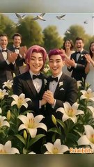 Saja Boys Gets Married KPop Demon Hunters #kpopdemonhunters #huntrix #kpdh #sajaboys