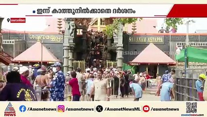 സന്നിധാനത്ത് ഇന്ന് തിരക്കില്ലാത്ത ഞായ‍ര്‍; ഭക്ത‍ര്‍ക്ക് സംതൃപ്തിയോടെ ദര്‍ശനം