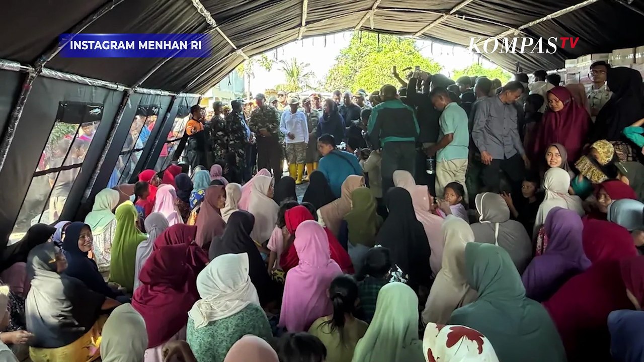Momen Menhan Sjafrie, Titiek Soeharto & Didit Tinjau Bencana Banjir di Aceh