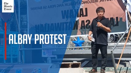 Lawyers group join Albay anti-corruption protest