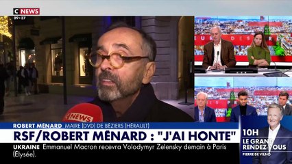 Fondateur de "Reporters sans Frontière", Robert Ménard furieux : "Ils doivent se battre pour la liberté et eux combattent CNews ? Mais ils sont fous furieux ! C'est devenu une espèce de bande de gauchistes..."