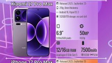Huawei Mate 80 Pro vs Xiaomi 17 Pro Max vs iPhone 17 Pro Max